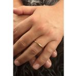 Fiyonk Kuyumculuk 14 Ayar Altın 2.10 mm Silindir Klasik Erkek Alyans