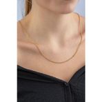 Fiyonk Kuyumculuk 14 Ayar Altın Doch Zincir Kolye 1.70 mm