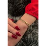 Fiyonk Kuyumculuk 14 Ayar Altın Gurmet Zincir Bileklik 8 mm
