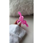Fiyonk Mandal Saç Toka Aksesuar Kadın - Pembe