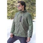 Fiyort Floyen Polarlı Su Geçirmez Outdoor Yağmurluk Haki