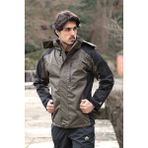Fiyort Fy 162 Sogne 3'ü 1 Arada Su Geçirmez Mont Çıkarılabilir Polar Astarlı, Nefes Alabilen Outdoor Ceket - Haki - 3XL