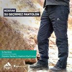 Fiyort Kodiak Trekking Su Geçirmez Pantolon Siyah
