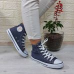 Fiyra 555 Füme Uzun Unisex Sneaker Keten Spor Ayakkabı
