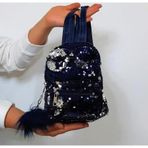 Fiyra Crn Lacivert Pullu Kız Çocuk Sırt Çantası (16Cmx20cmx10cm)