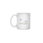 Fizello Baby Polar Bear with Balloon Beyaz Kupa, 330 ml