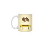 Fizello Eagle On A Trampoline Beyaz Kupa, 330 ml