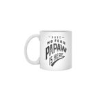 Fizello Have No Fear Papaw Is Here Beyaz Kupa, 330 ml
