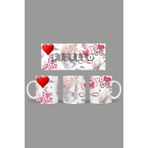 Fizello Kız Kardeş Temalı Kupa, 330 ml, Beyaz, Seramik FIZELLO-MUG-sister-10 FIZELLO-MUG-sister-10