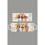 Fizello Kız Kardeş Temalı Kupa, 330 ml, Beyaz, Seramik FIZELLO-MUG-sister-3