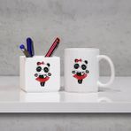 Fizello Panda Panda Panda Kupa Bardak