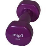 Fizyofiplus Vinyl 3 kg Mor Dambıl
