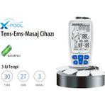 Fizyopol X-Pool R-C4A Bataryalı Şarjedilebilir 2 Kanallı Dijital Tens Ems Masaj Cihazı 60 Prog