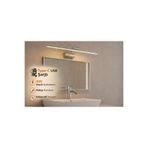 FK LİGHTİNG 35CM / USB Sarjlı Resim / Tablo / Ayna Üstü / Banyo / Ledli Aplik Flüt 3000K Günışığı krom kasa