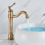 FKN Royal Çanak Pvd Antik Lavabo Bataryası