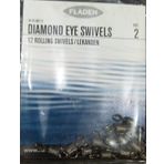 FLADEN DIAMOND 12 ROLLING SWIVELS / LEKANDEN FIRDÖNDÜ PAKET