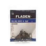 Fladen Lekande Rolling Swivel W.snap Klipsli Fırdöndü 10