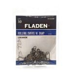 Fladen Lekande Rolling Swivel W.snap Klipsli Fırdöndü - No:2/0