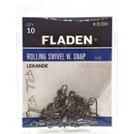 Fladen Lekande Rolling Swivel W.Snap Klipsli Fırdöndü NO:3/0