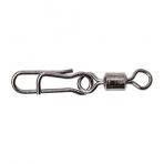 Fladen Maxxımus Snap Clip Swivel-Fırdöndü Black Nıkel