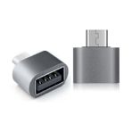 Flagen Macbook Pro Air Usb To Type-c Otg Uyumlu Metal Dönüştürücü Çevirici