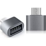 Flagen USB To Type-C Dönüştürücü Çevirici Gri Renkli MacBook Air M1 Uyumlu Cihazlar İçin