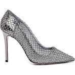 Flake Gri Tekstil Kadın Stiletto & Abiye