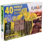Flam Up Çiçek Özlü 40'lı Doğal Çıra