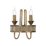 Flame Aplik E14 12w 17x25cm Metal Eskitme Avonni-ap-1890-2e Kaplama