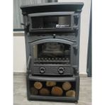 Flame Stove FS-11YKST Yan Kapaklı Odun Hazneli Kuzineli Sömine Soba