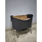 Flame Stove FS-14910 Oval Taşınabilir Odun Kovası