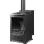Flame Stove FS-211 Lodi Tek Camlı Pelet Soba