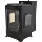 Flame Stove FS-212 3 Camlı Lodi Lüx Pelet Soba