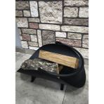 Flame Stove FS-97028 Mat Siyah Odunluk