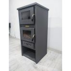 Flame Stove FSRP-004 Kuzineli Odun Hazneli Şömine Soba