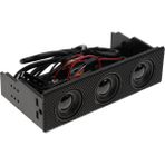 Flameer 1pack 3.1 Stereo Hoparlör Pc Şasi Ön Panel Dahili Müzik Hoparlörü (Yurt Dışından) - Siyah