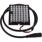 Flameer 48 LED 940NM Ir Cctv Güvenlik Kamera Için Kızılötesi Aydınlatıcı Kurulu Ampul (Yurt Dışından) - Gümüş Gri