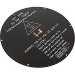Flameer Alüminyum 12 V / 24 V Isıtmalı Yatak Black 220 * 220 * 3mm 3D Yazıcı Yuvarlak (Yurt Dışından) - 16