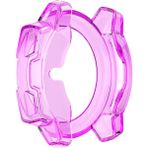 Flameer Darbeye Dayanıklı Tpu Koruyucu Kılıf Tam Ekran Garmin Instinct Akıllı Izle Mor (Yurt Dışından)