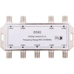 Flameer Fta Anahtarı 8x1 Fta Alıcısı Lnb Lnbf Için Diseqc Uydu Çanak (Yurt Dışından) - Gümüş
