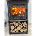 Flamestove Flame Stove Fs-014St Sirius Ultra 3 Camlı Odunluklu Şömine Soba