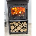 Flamestove FS-014 St Sirius Ultra 3 Camlı Odunluklu Döküm Soba