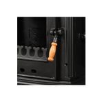flamestove Fs-034st Altara Premium Lüx 3 Camlı Kuzineli Odunluklu