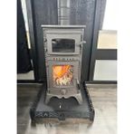Flamestove FS-054 Majör Lüx 3 Camlı Kuzineli Döküm Soba