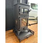 Flamestove FS-054 Majör Lüx 3 Camlı Kuzineli Döküm Soba