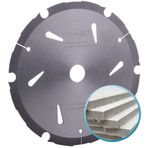 FLAMEX 184x1.8x30mm 6 diş PCD Dairesel Fibercement Kesim Testeresi (Betopan, Hekimboard, Ekobord)