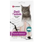 Flamingo 5x14 gr Deli Yumm Ton Balıklı ve Somonlu Sıvı Kedi Ödül Maması