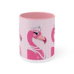 Flamingo Baskılı Kupa Pembe Pembe ŞAY947757593837