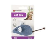 Flamingo Catnipli Hışırtılı 7 cm Peluş Fare Kedi Oyuncağı