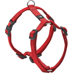 Flamingo Kilitli Kırmızı 35-50 cm Köpek Göğüs Tasması